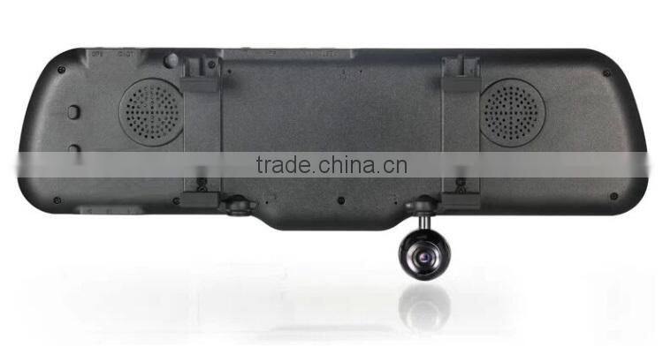 5'' Smart Android Rear View Mirror Quad Core with GPS Navigation,Dash Camera, wireless WIFI,Back Up Camera,Bluetooth