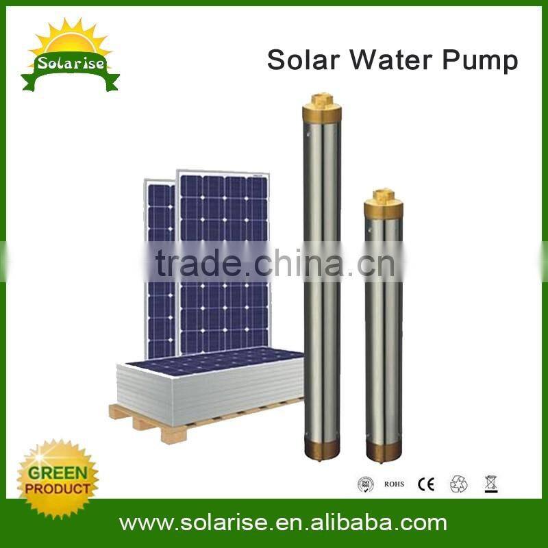 newest portable 110v dc solar pump