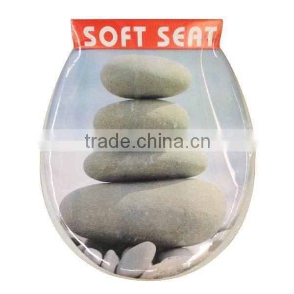 european Size High Quality coconut Printing toilet seat cover