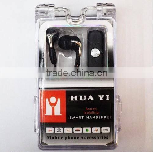 2015 cheap earphones with MIC, earphones headphones, fashion earphone