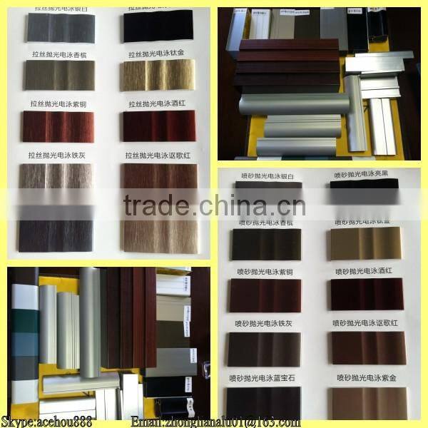 WOW!!!Hot selling Guandong China aluminum profile cutting anoding green heatsinks h aluminium profile /China Aluminum profile