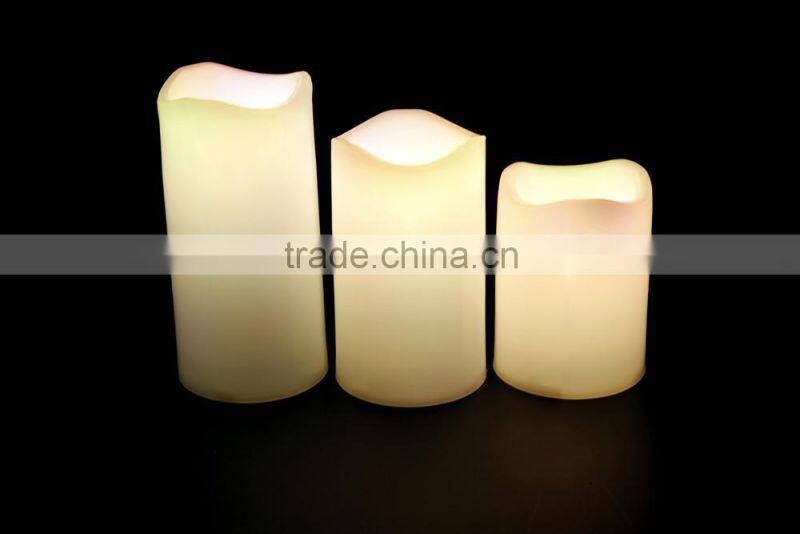 led scented candle with 18keys remote control