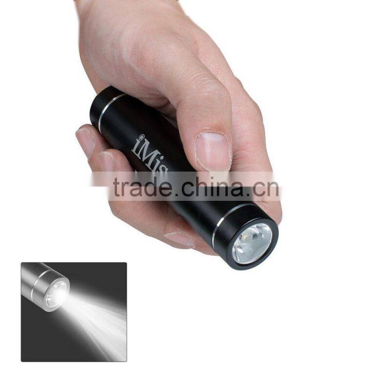 brightness portable power bank charger/universal powerbank 2600mAh