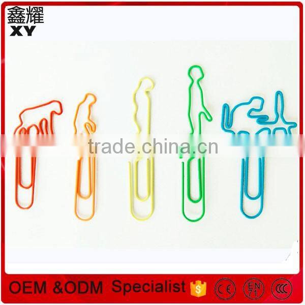 Creative OEM family love design paper clip for promotion