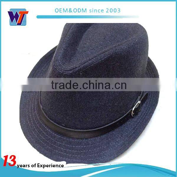 Hotsale fashion man's classic fedora hat