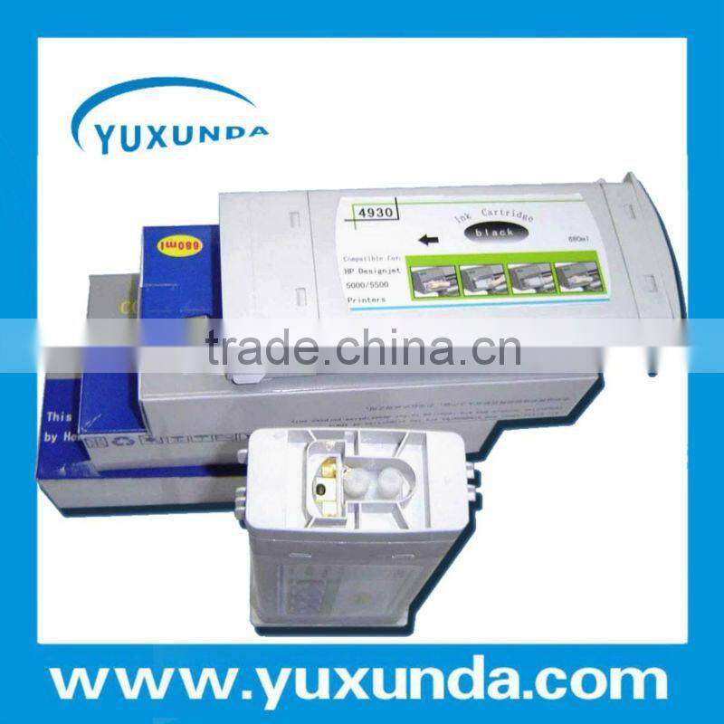 Newest!! YUXUNDA New 700ml refillable cartridge with ink bag and reset chip for Epson SC-T3000 SC-T5000 SC-T7000