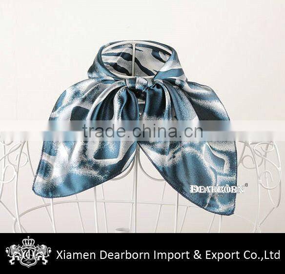 Soft Silk Scarf Maker Custom Design Printing Scarves