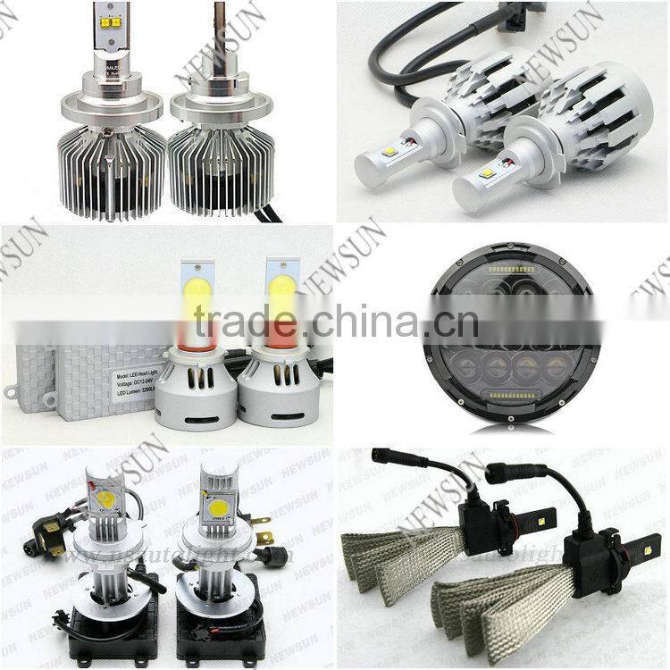 Highest lumens 6400LM Car led h4 high low c ree led headlight bulbs
