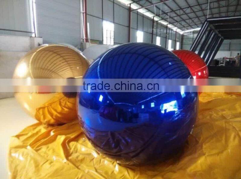 hot sale custom size inflatable disco mirror ball /inflatable siliver decoration mirror balloon For Disco,Stage Decoration