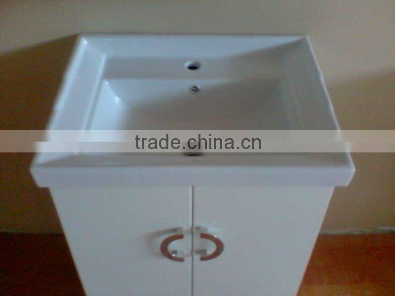 PVC/MDF bathroom vanity/furniture/cabinets for Europe market morden design