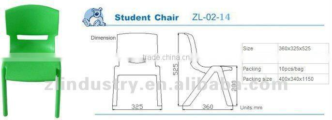 28cm child plastic chair