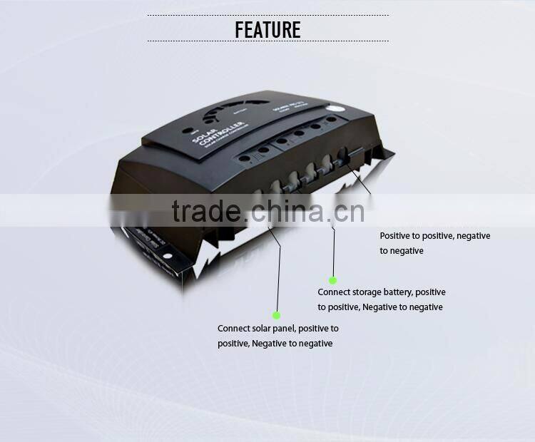 charge controller solar 12V/24V Automatic Switc 20A manual pwm solar charge controller,with fully protection and quick charge