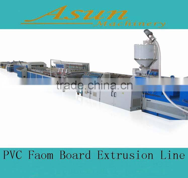 PVC Foam Borad Extrusion Machinery/PVC Foam Board Production Line