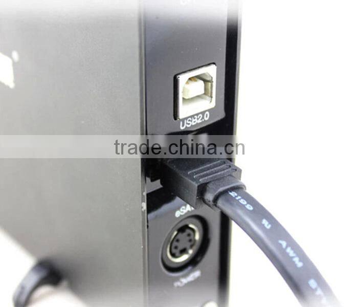 Black 3FT Shielded eSATA to eSATA External Serial ATA Data Cable