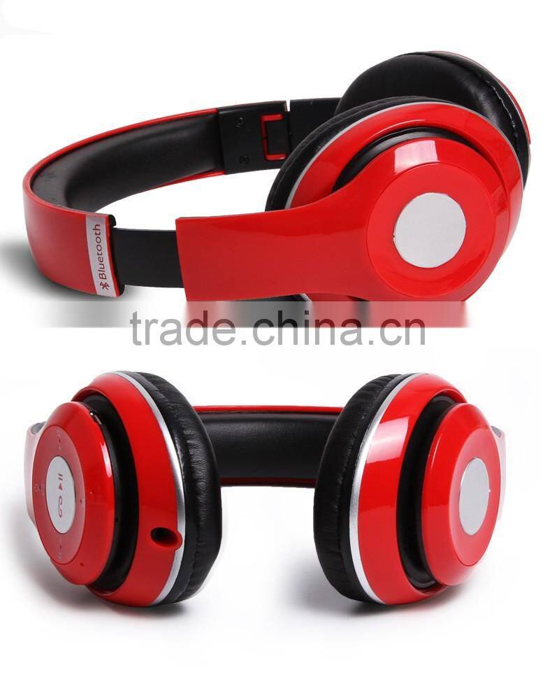 New headset bluetooth Headset Wireless Stereo bluetooth Headset Support FM TF for Mp3 Computer Smartphone