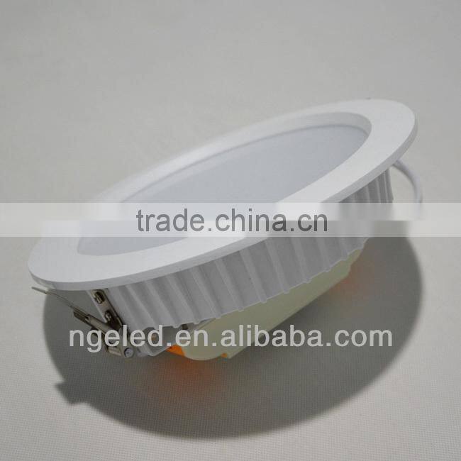 CE RoHS 80lm/w 6 inch Samsung/Epistar SMD 20w led ceiling light led down lights