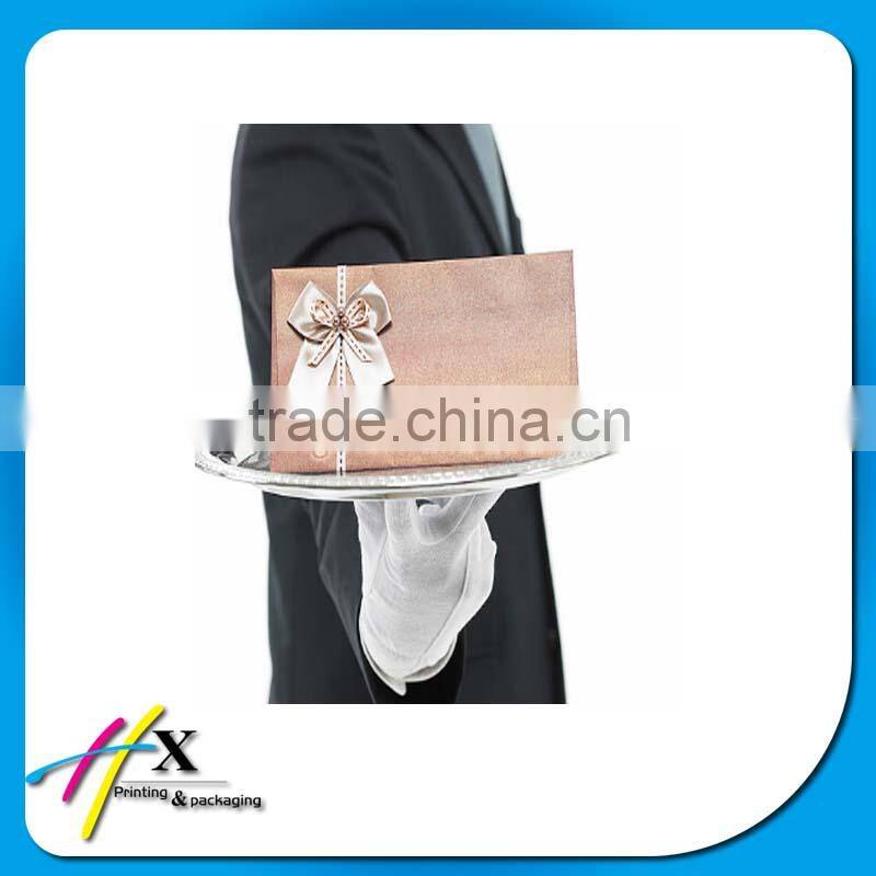 decorative wedding invitation envelope kraft string tie envelope