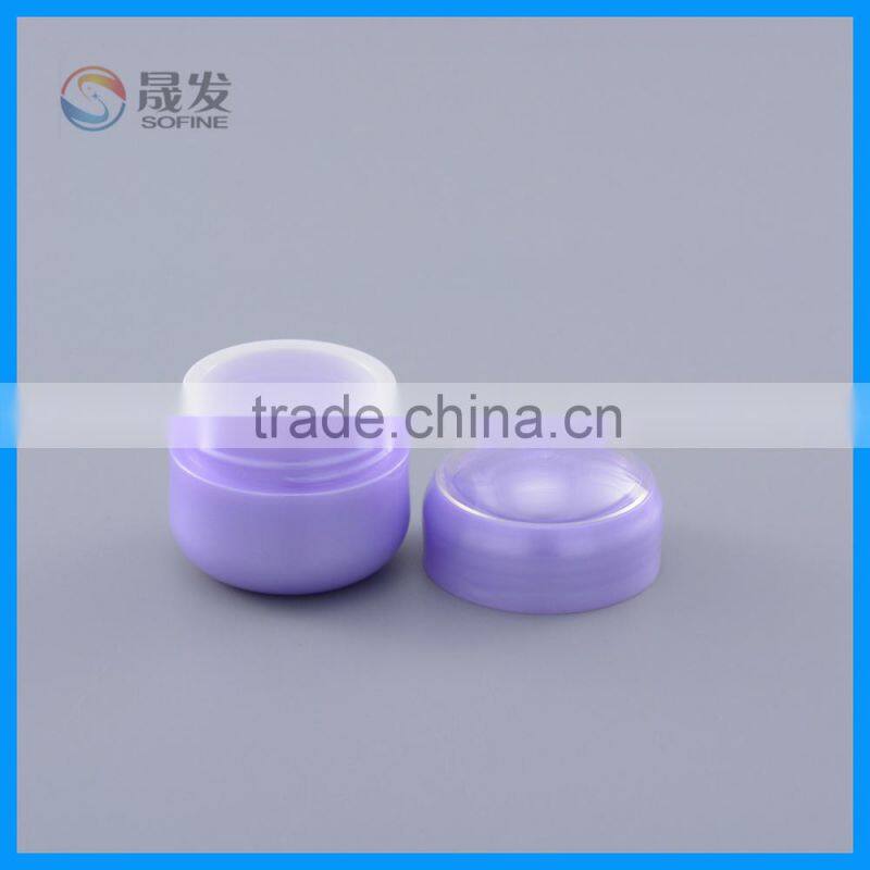 Plastic pp small cosmetic jar