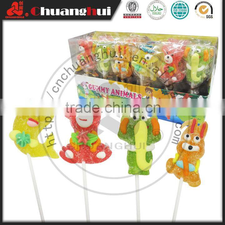 Gelatin candy marshmallow gummy jelly lollipop