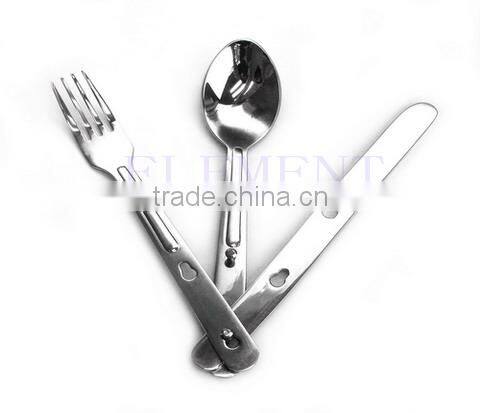 outdoor titanium sustainable flatware,titanium casting flatware,titanium spork