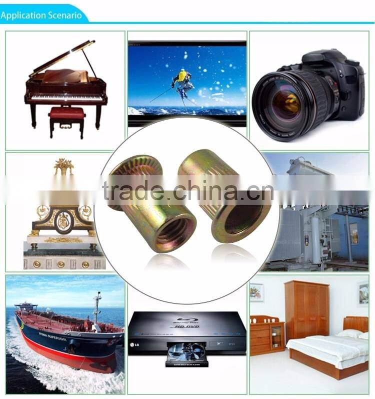 Hot sale internal thread closed end riveted nut insert nut