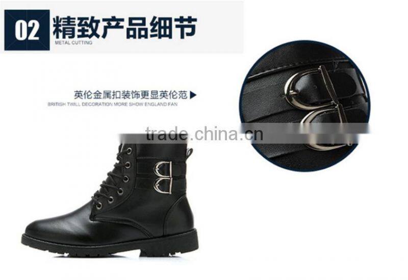 fashion winter leather man boot