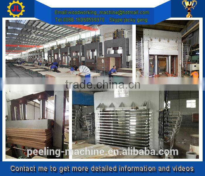 plywood machine / china high quality plywood hot press machine