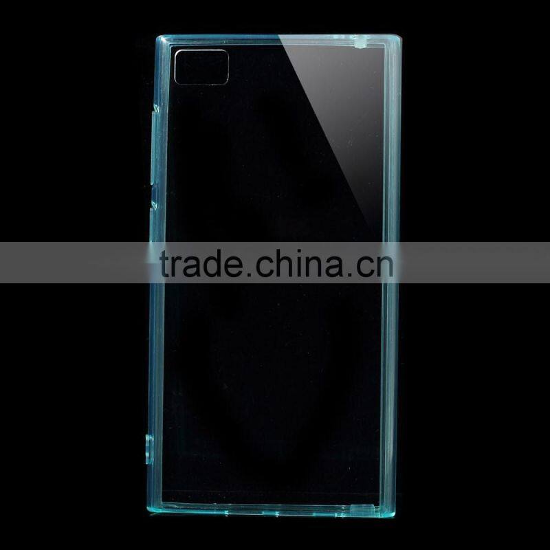 Hybrid TPU Edge + Crystal Acrylic Back Case w/ Anti-dust Plug for Xiaomi 3 MI3,xiaomi 3 mi3 Acrylic+ tpu case,xiaomi 3 mi3 case