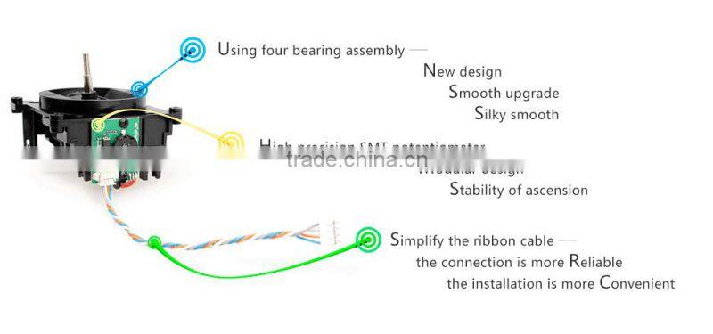 High quality FWLY WFT07 rc radio transmitter for airplane quadcopter