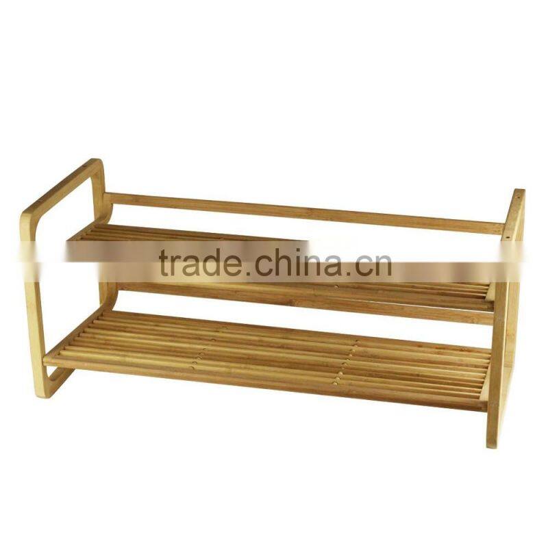 Hot selling wood shoe rack