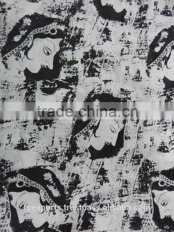 new fancy black & white polyester scarf 2016-2017