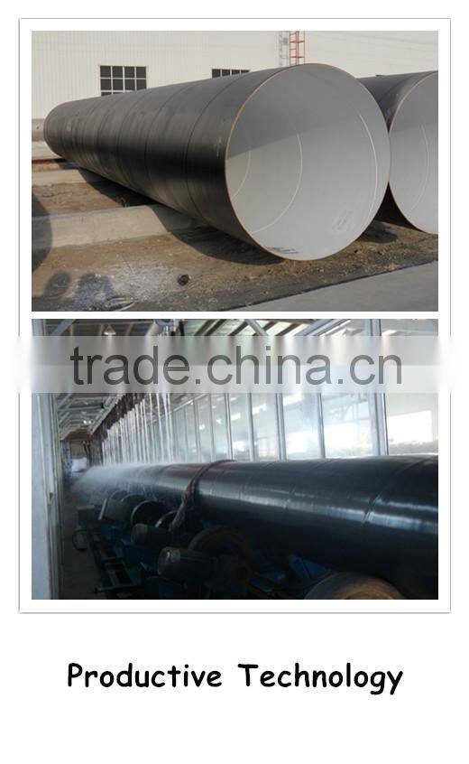 Anti Corrosion Steel Pipe , Inside And Outside Plastic Coated Epoxy Steel Pipe For Sewage Discharge