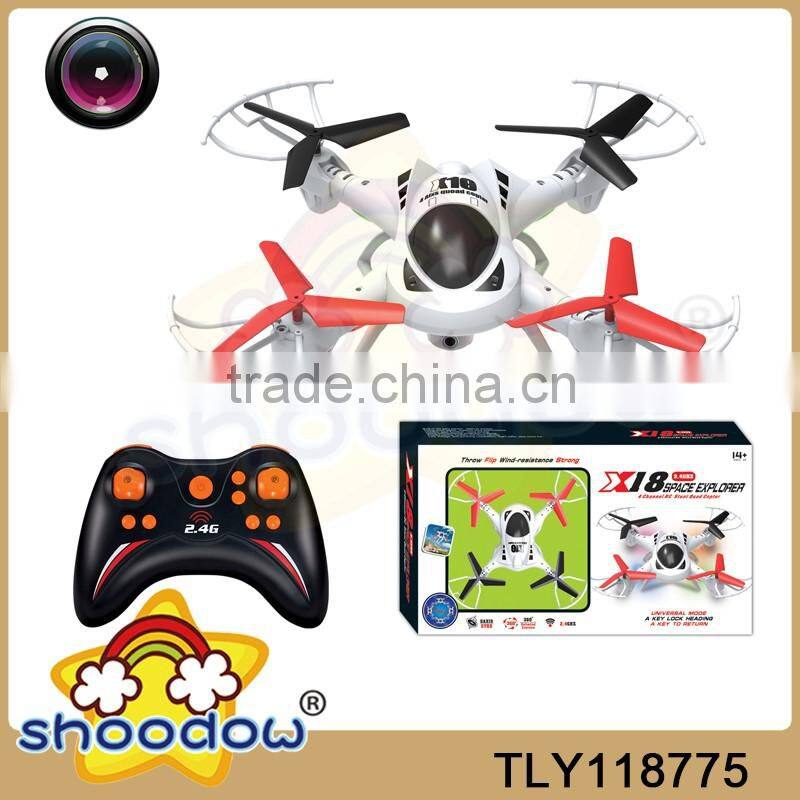 Wholesale White 2.4G 4 Axis Aircraft Small Quadcopter Professional Drone Toys