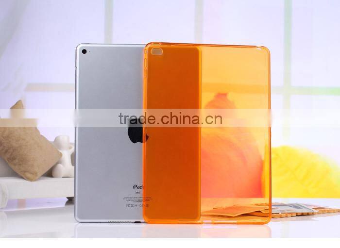 For iPad 5 Soft Clear Case , For iPad Air Transparent TPU Mobile Phone Cover