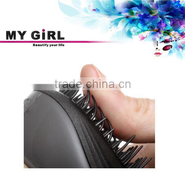 MY GIRL Alibaba plastic Handheld detangle hairbrush teezer detangling hair brush & detangling brush