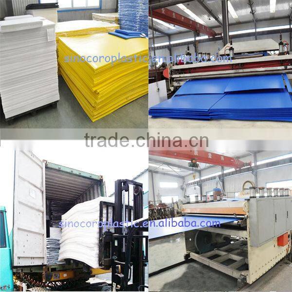 corona treated anti-static plastic divider sheet