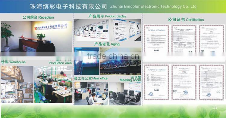 Bincolor DC12V-24V dmx512 decoder and dmx controller 24CH