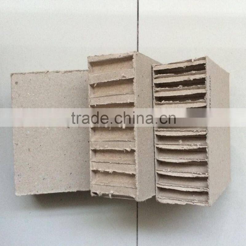 High quality compression of honeycomb paperboard