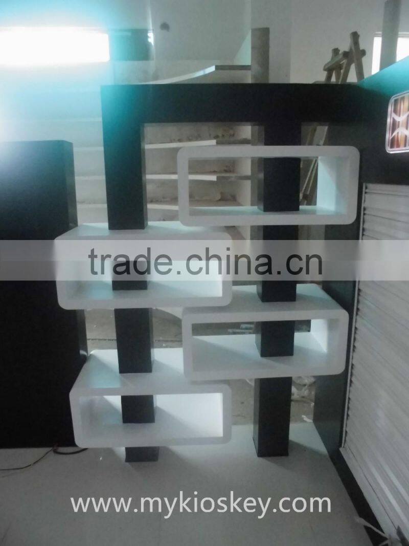 Factory supplier clothes kiosk,clothes display showcase for sale