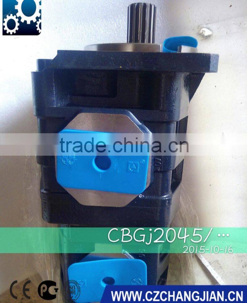 CHANGLIN motor grader hydraulic pump CBGj2045/1025,motor grader w-01-00034 pump