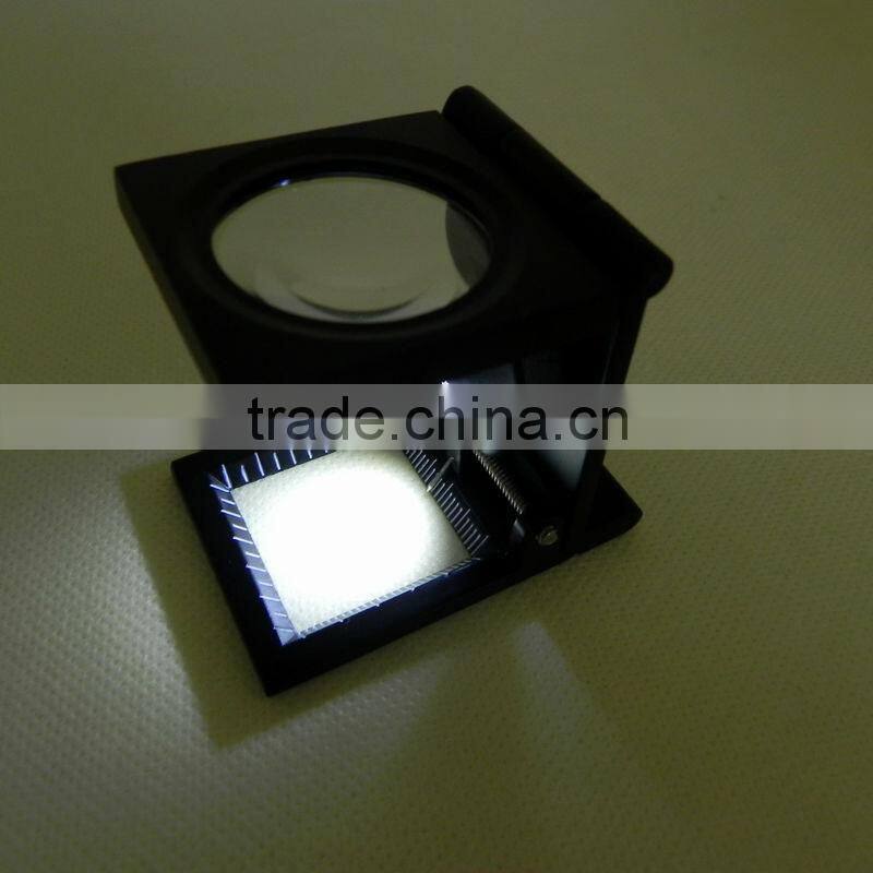 new frame cloth watching stand magnifying glass metal loupe magnifiers