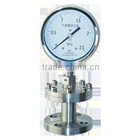 Y-100B/MG/316L diaphragm pressure gauge