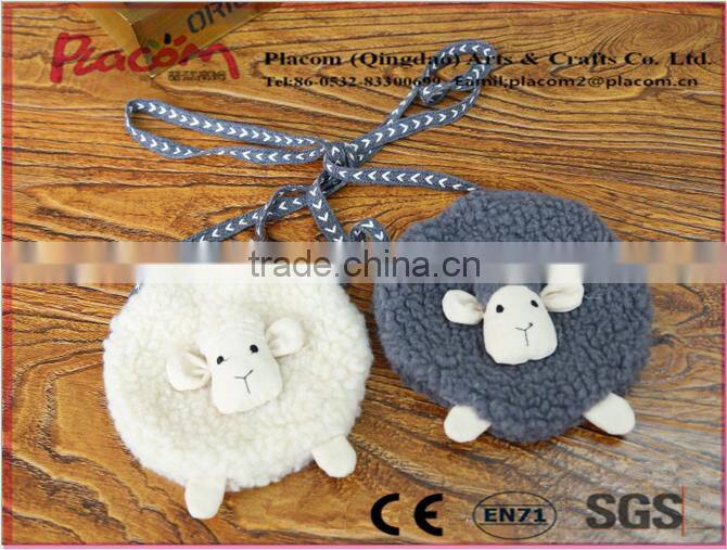 Hot design Customize Cheap Cute Mobile phone Plush Bag