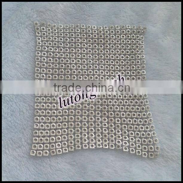 Anping 2014 new design fashion round metal sequin fabric