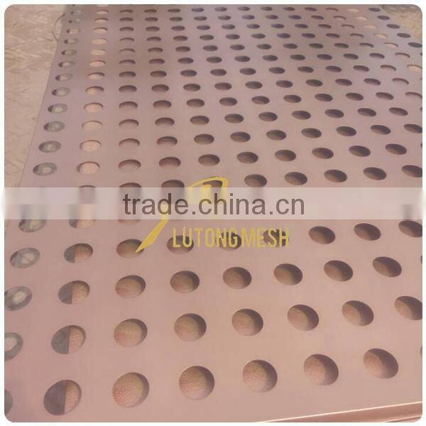 Round perforated metal mesh For Architectural Facade Cladding