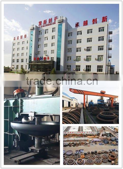 mild steel flat dish ends for cement mixing tank