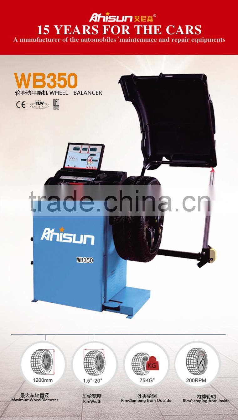 Italian quality wheel balancer and tire balancing changer machine