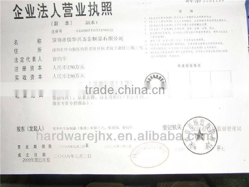 Stainless steel yellow Zinc plated cnc parts for Auto ignition part