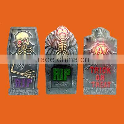 2 Haunted house Mansion POTION poison bottles gargoyle tombstone tonic Halloween