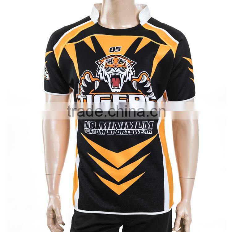 Discount manufacturer Thermal Transfer Printing cheap authentic team set rugby jersey